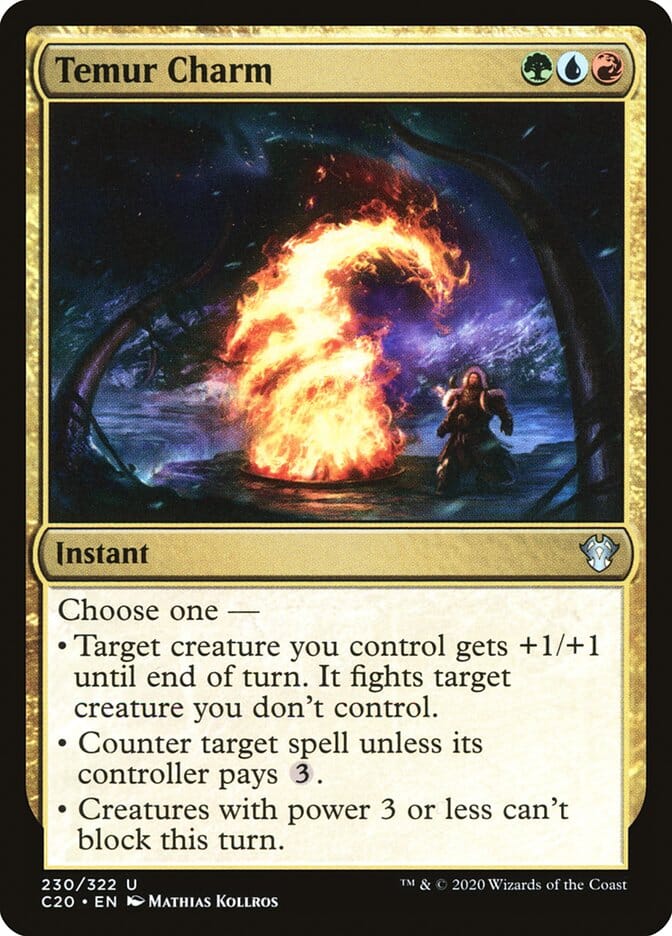 Temur Charm [Commander 2020] MTG Single Magic: The Gathering  | Multizone: Comics And Games