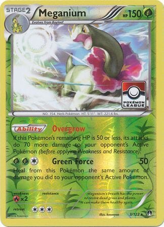 Meganium (3/122) (League Promo) [XY: BREAKpoint] Pokemon Single Pokémon  | Multizone: Comics And Games