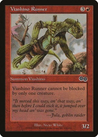 Viashino Runner [Urza's Saga] MTG Single Magic: The Gathering  | Multizone: Comics And Games