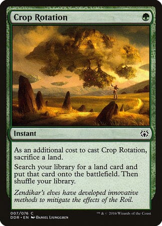 Crop Rotation [Duel Decks: Nissa vs. Ob Nixilis] MTG Single Magic: The Gathering  | Multizone: Comics And Games