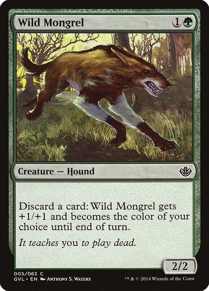 Wild Mongrel (Garruk vs. Liliana) [Duel Decks Anthology] MTG Single Magic: The Gathering  | Multizone: Comics And Games