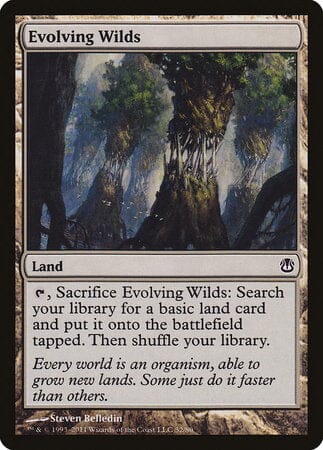 Evolving Wilds [Duel Decks: Ajani vs. Nicol Bolas] MTG Single Magic: The Gathering  | Multizone: Comics And Games