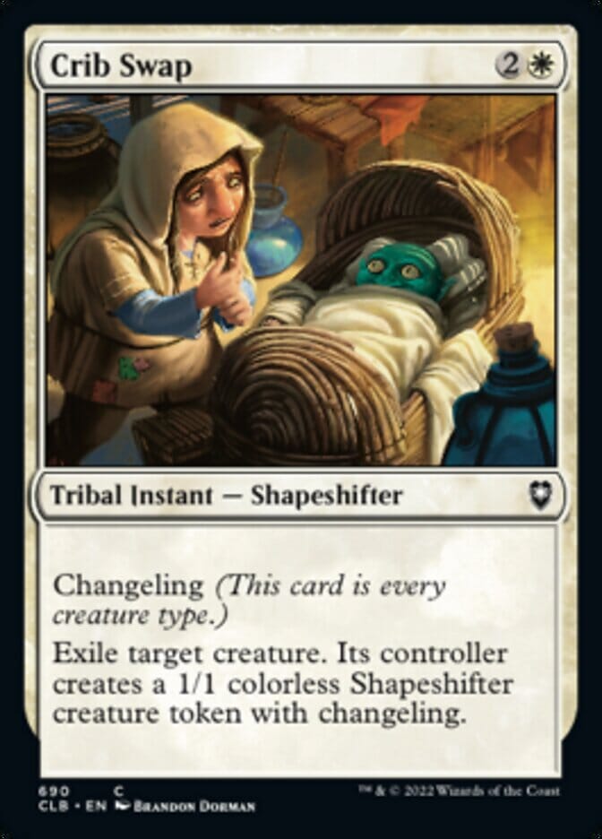 Crib Swap [Commander Legends: Battle for Baldur's Gate] MTG Single Magic: The Gathering  | Multizone: Comics And Games