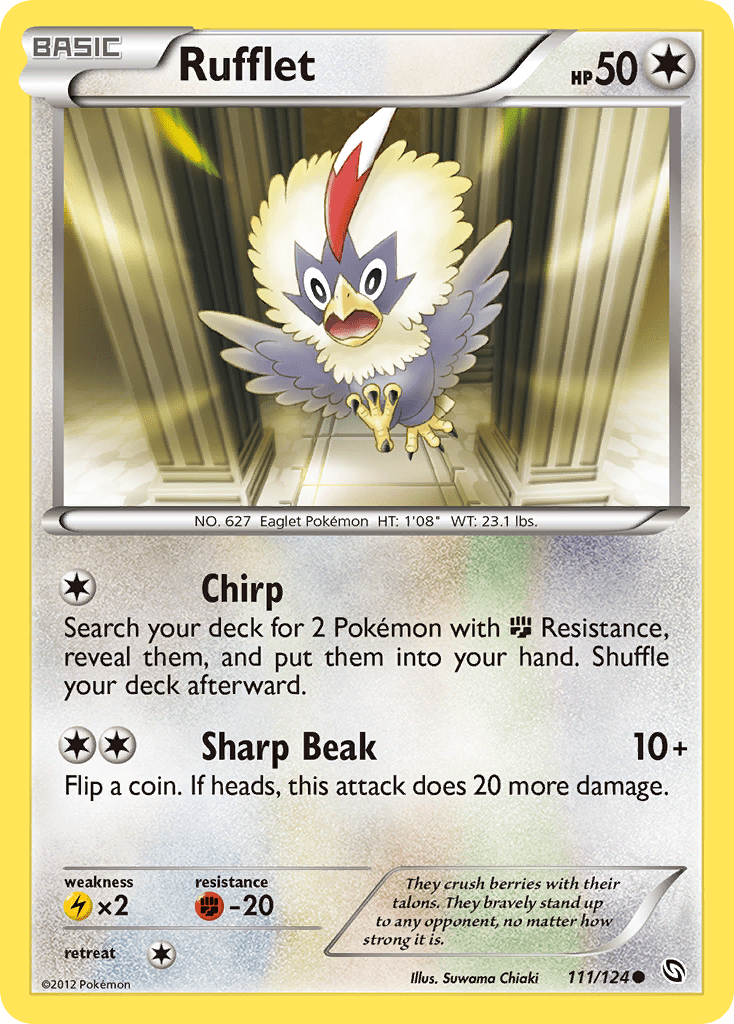Rufflet (111/124) [Black & White: Dragons Exalted] Pokemon Single Pokémon  | Multizone: Comics And Games