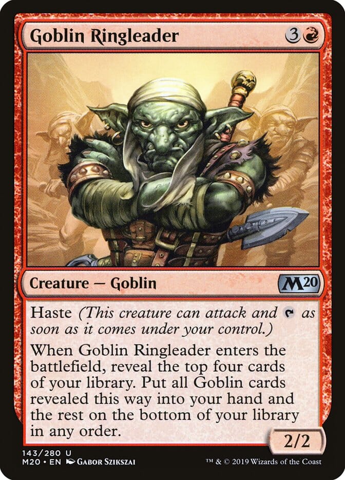 Goblin Ringleader [Core Set 2020] MTG Single Magic: The Gathering  | Multizone: Comics And Games