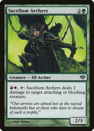 Sacellum Archers [Conflux] MTG Single Magic: The Gathering  | Multizone: Comics And Games