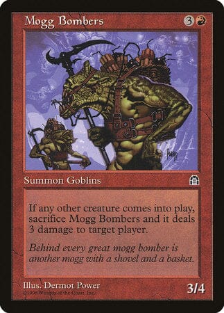 Mogg Bombers [Stronghold] MTG Single Magic: The Gathering  | Multizone: Comics And Games