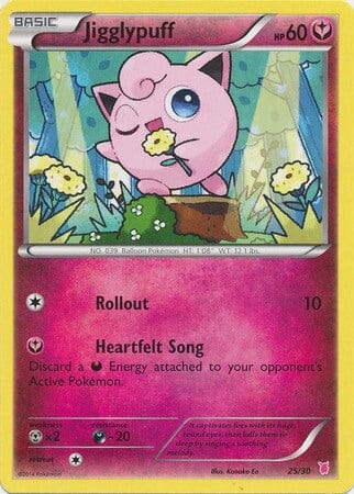 Jigglypuff (25/30) [XY: Trainer Kit 1 - Wigglytuff] Pokemon Single Pokémon  | Multizone: Comics And Games