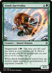 Ainok Survivalist [Masters 25] MTG Single Magic: The Gathering  | Multizone: Comics And Games