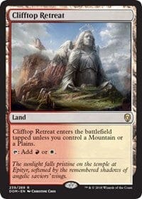 Clifftop Retreat [Dominaria] MTG Single Magic: The Gathering  | Multizone: Comics And Games