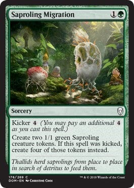 Saproling Migration [Dominaria] MTG Single Magic: The Gathering  | Multizone: Comics And Games