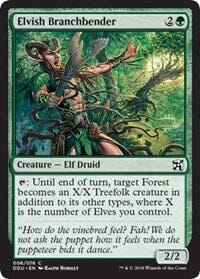 Elvish Branchbender [Duel Decks: Elves vs. Inventors] MTG Single Magic: The Gathering  | Multizone: Comics And Games