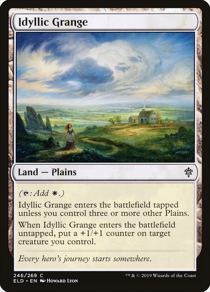 Idyllic Grange [Throne of Eldraine] MTG Single Magic: The Gathering  | Multizone: Comics And Games