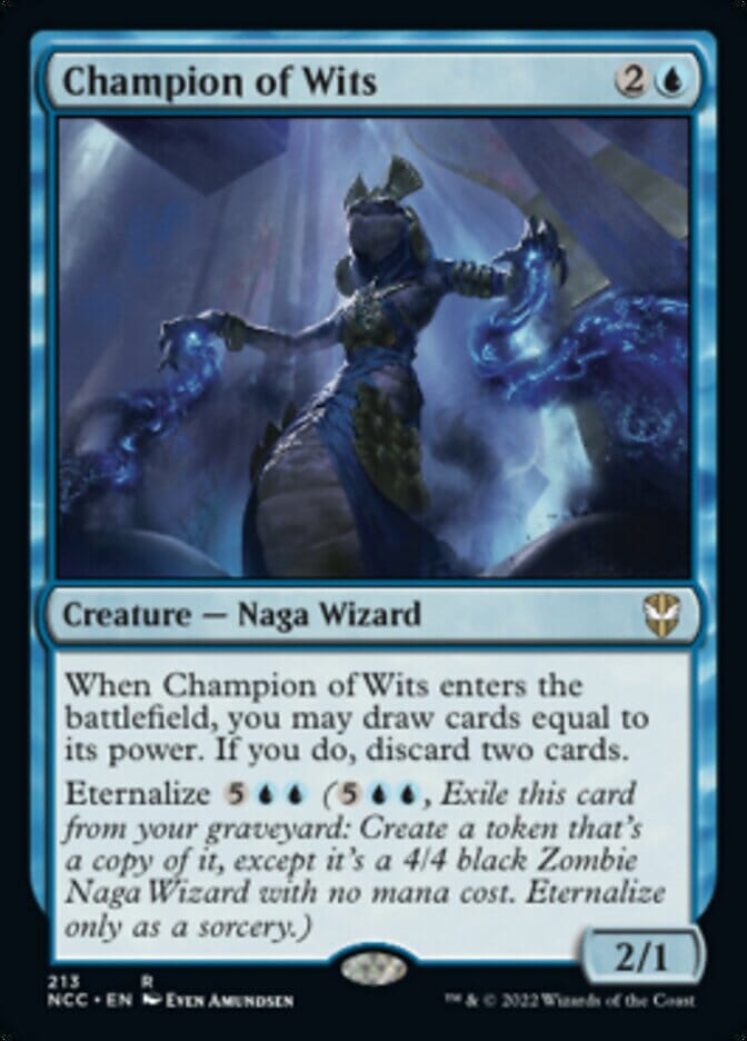 Champion of Wits [Streets of New Capenna Commander] MTG Single Magic: The Gathering  | Multizone: Comics And Games