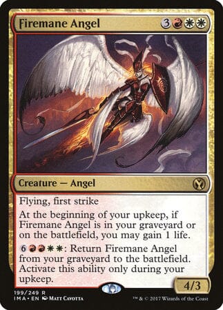 Firemane Angel [Iconic Masters] MTG Single Magic: The Gathering  | Multizone: Comics And Games