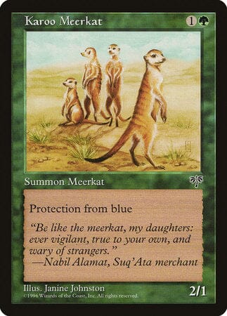 Karoo Meerkat [Mirage] MTG Single Magic: The Gathering  | Multizone: Comics And Games