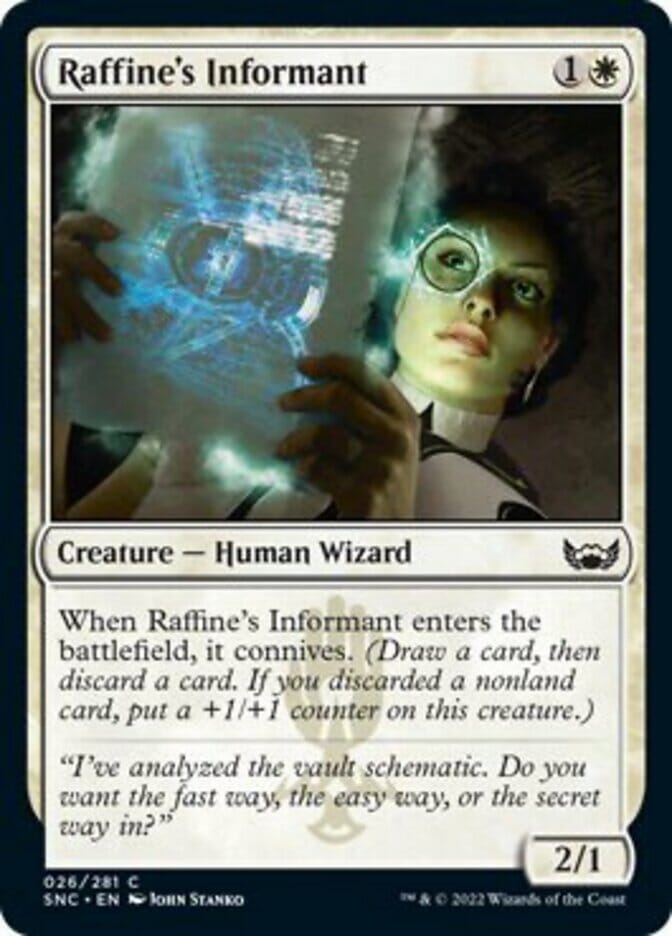 Raffine's Informant [Streets of New Capenna] MTG Single Magic: The Gathering  | Multizone: Comics And Games