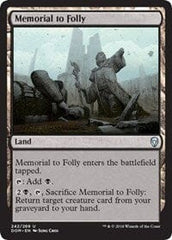 Memorial to Folly [Dominaria] MTG Single Magic: The Gathering  | Multizone: Comics And Games