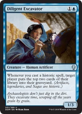 Diligent Excavator [Dominaria] MTG Single Magic: The Gathering  | Multizone: Comics And Games