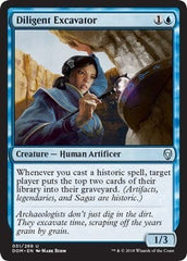 Diligent Excavator [Dominaria] MTG Single Magic: The Gathering  | Multizone: Comics And Games