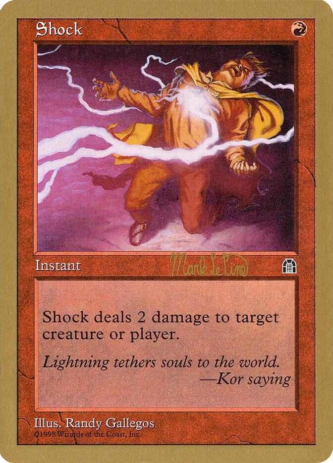 Shock (Mark Le Pine) [World Championship Decks 1999] MTG Single Magic: The Gathering  | Multizone: Comics And Games