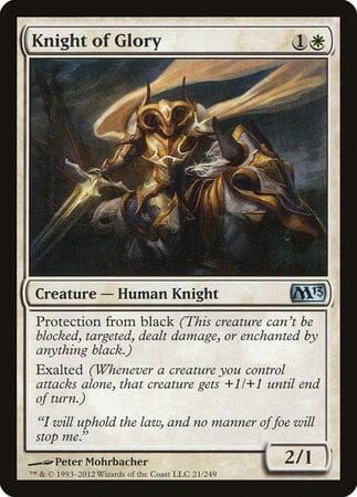 Knight of Glory [Magic 2013] MTG Single Magic: The Gathering  | Multizone: Comics And Games