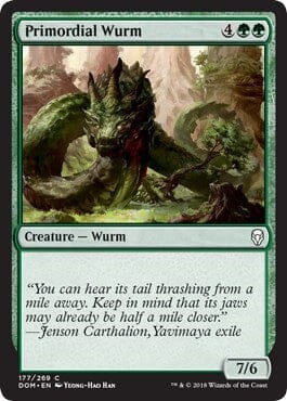 Primordial Wurm [Dominaria] MTG Single Magic: The Gathering  | Multizone: Comics And Games