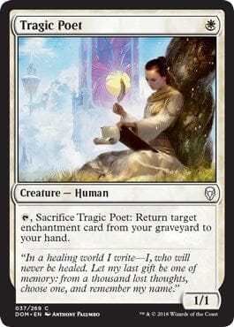 Tragic Poet [Dominaria] MTG Single Magic: The Gathering  | Multizone: Comics And Games