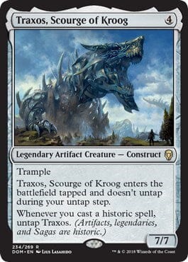 Traxos, Scourge of Kroog [Dominaria] MTG Single Magic: The Gathering  | Multizone: Comics And Games