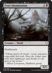 Feral Abomination [Dominaria] MTG Single Magic: The Gathering  | Multizone: Comics And Games