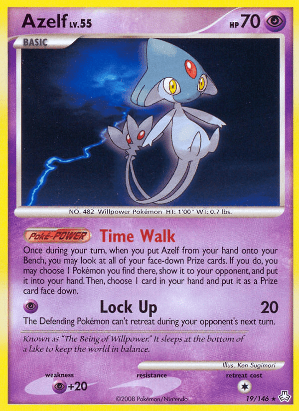 Azelf (19/146) [Diamond & Pearl: Legends Awakened] Pokemon Single Pokémon  | Multizone: Comics And Games