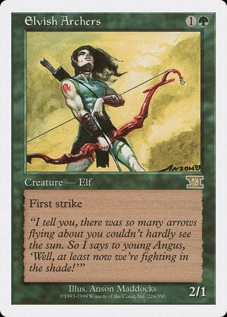 Elvish Archers [Classic Sixth Edition] MTG Single Magic: The Gathering  | Multizone: Comics And Games