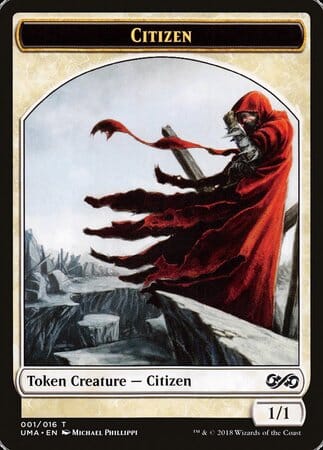 Citizen Token [Ultimate Masters Tokens] MTG Single Magic: The Gathering  | Multizone: Comics And Games
