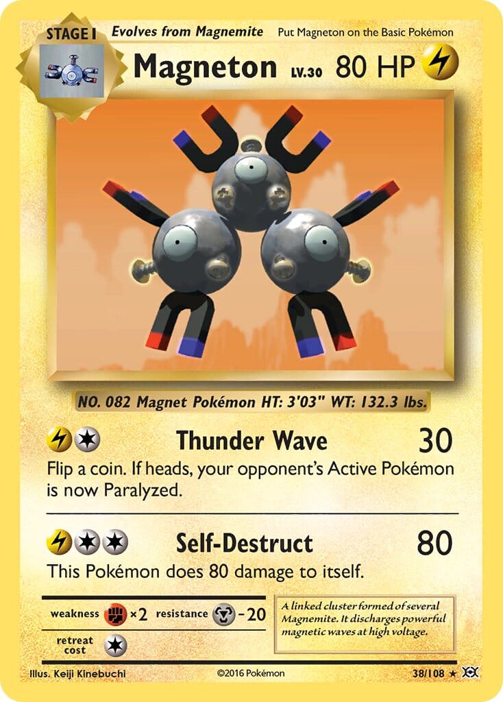 Magneton (38/108) (Theme Deck Exclusive) [XY: Evolutions] Pokemon Single Pokémon  | Multizone: Comics And Games