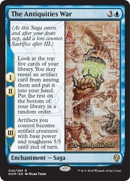 The Antiquities War [Dominaria Promos] MTG Single Magic: The Gathering  | Multizone: Comics And Games