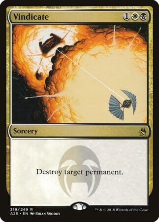 Vindicate [Masters 25] MTG Single Magic: The Gathering  | Multizone: Comics And Games