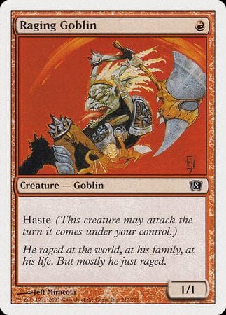 Raging Goblin [Eighth Edition] MTG Single Magic: The Gathering  | Multizone: Comics And Games