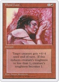 Blood Lust [Fourth Edition] MTG Single Magic: The Gathering  | Multizone: Comics And Games