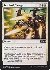 Inspired Charge [Core Set 2019] MTG Single Magic: The Gathering  | Multizone: Comics And Games