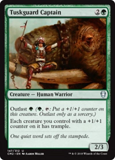 Tuskguard Captain [Commander Anthology Volume II] MTG Single Magic: The Gathering  | Multizone: Comics And Games