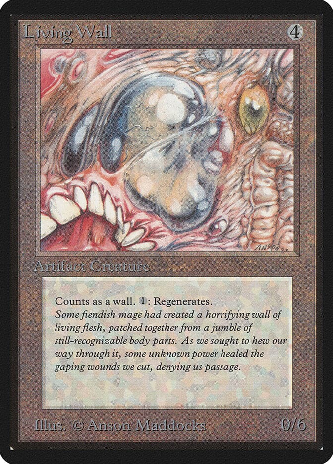 Living Wall [Limited Edition Beta] MTG Single Magic: The Gathering  | Multizone: Comics And Games