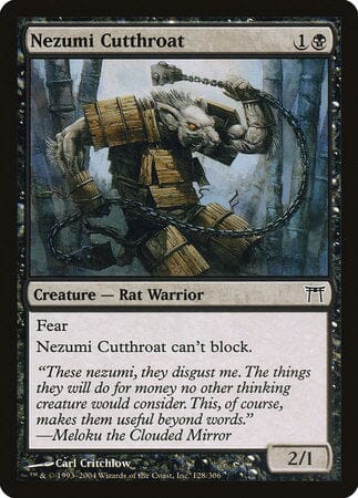 Nezumi Cutthroat [Champions of Kamigawa] MTG Single Magic: The Gathering  | Multizone: Comics And Games