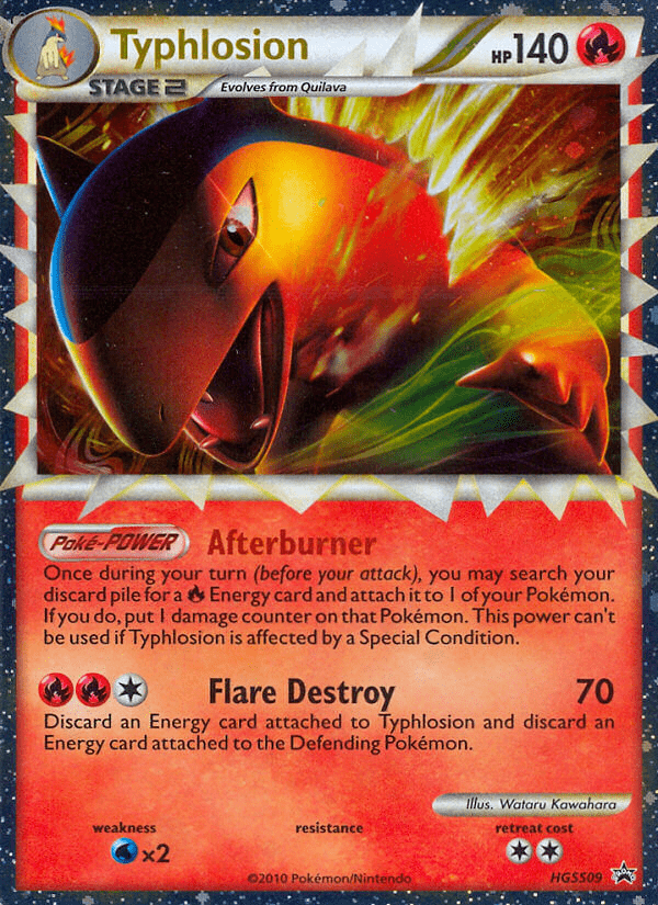 Typhlosion (HGSS09) [HeartGold & SoulSilver: Black Star Promos] Pokemon Single Pokémon  | Multizone: Comics And Games