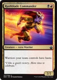 Rushblade Commander [Battlebond] MTG Single Magic: The Gathering  | Multizone: Comics And Games
