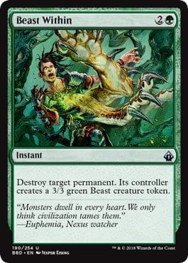 Beast Within [Battlebond] MTG Single Magic: The Gathering  | Multizone: Comics And Games