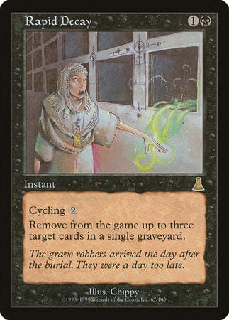 Rapid Decay [Urza's Destiny] MTG Single Magic: The Gathering  | Multizone: Comics And Games