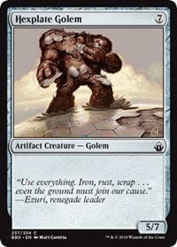 Hexplate Golem [Battlebond] MTG Single Magic: The Gathering  | Multizone: Comics And Games