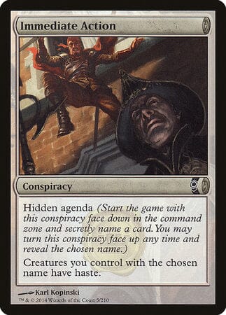 Immediate Action [Conspiracy] MTG Single Magic: The Gathering  | Multizone: Comics And Games