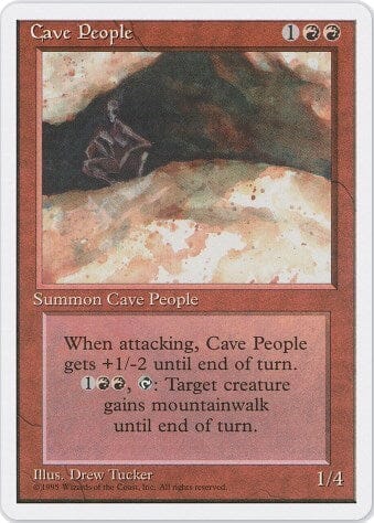 Cave People [Fourth Edition] MTG Single Magic: The Gathering  | Multizone: Comics And Games