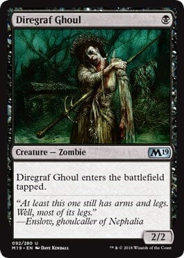 Diregraf Ghoul [Core Set 2019] MTG Single Magic: The Gathering  | Multizone: Comics And Games
